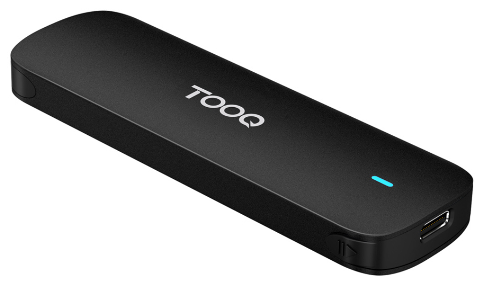 TooQ Caja Externa para SSD M.2 NVMe, Negro