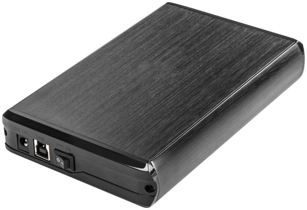 NATEC NKZ-0448 caja para disco duro externo Caja de disco duro (HDD) Negro 3.5"