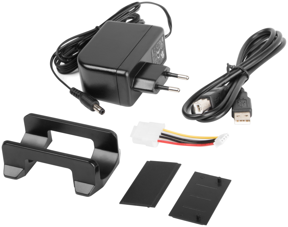 NATEC NKZ-0448 caja para disco duro externo Caja de disco duro (HDD) Negro 3.5"