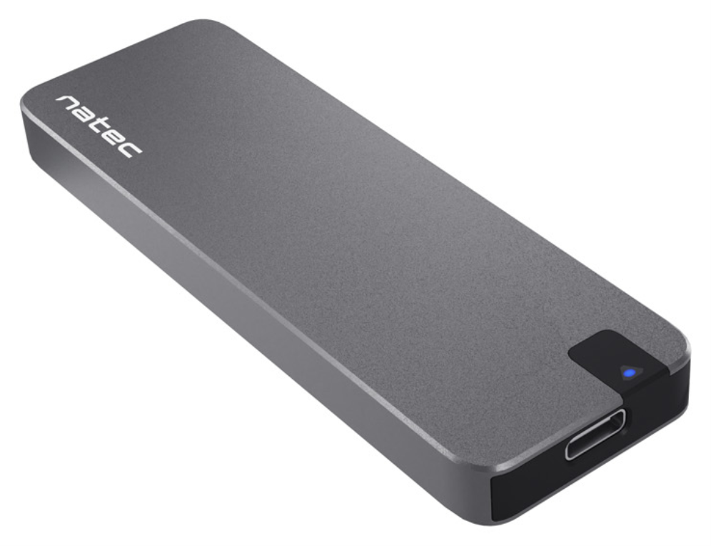 NATEC Rhino M.2 NVME Caja externa para unidad de estado sólido (SSD) Negro