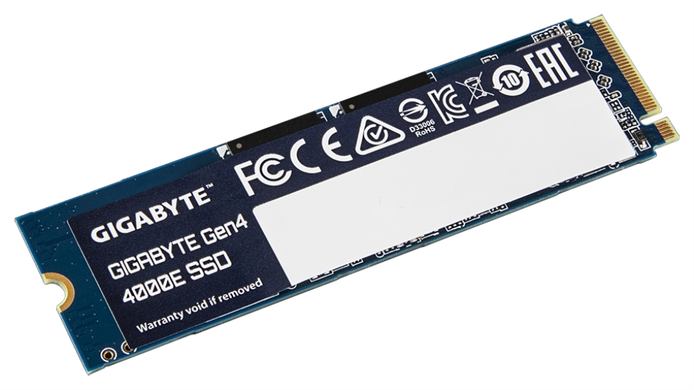 GIGABYTE Gen4 4000E 500 GB M.2 PCI Express 4.0 NVMe 3D NAND