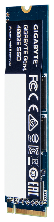GIGABYTE Gen4 4000E 500 GB M.2 PCI Express 4.0 NVMe 3D NAND