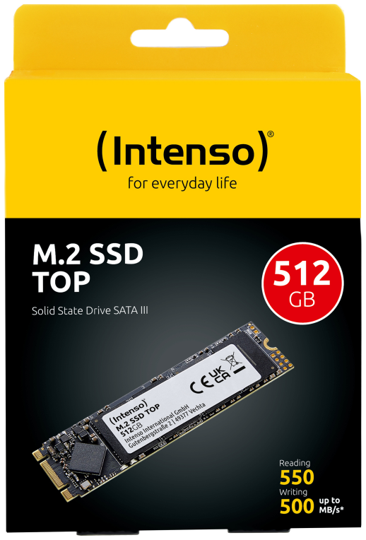 Intenso Top 512 GB M.2 Serial ATA III 3D NAND