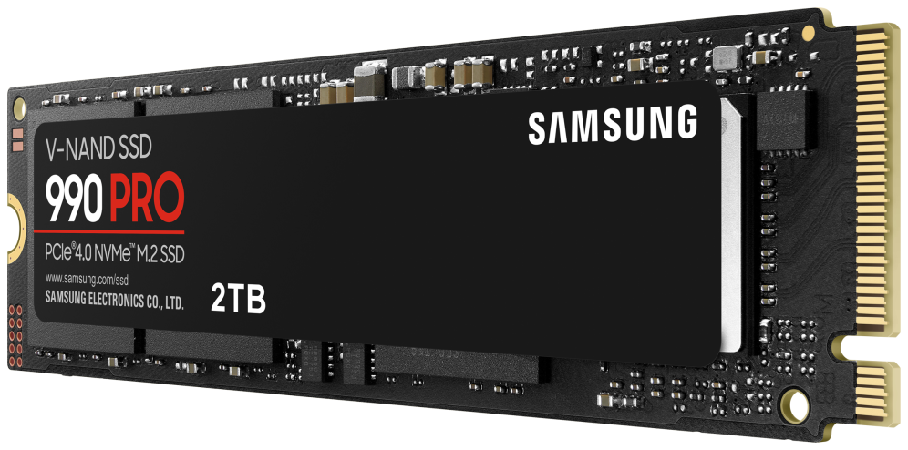 Samsung 990 PRO 2 TB M.2 PCI Express 4.0 NVMe V-NAND MLC