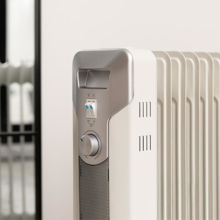 Cecotec 05884 calefactor eléctrico Interior Blanco 2500 W Radiador de aceite eléctrico