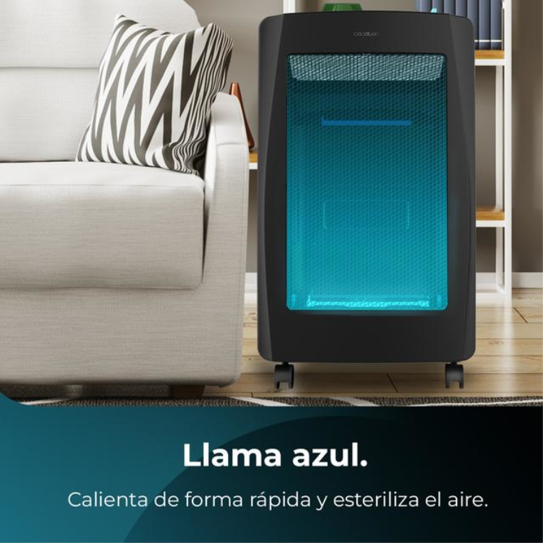 Cecotec ReadyWarm Independiente propano/butano Negro