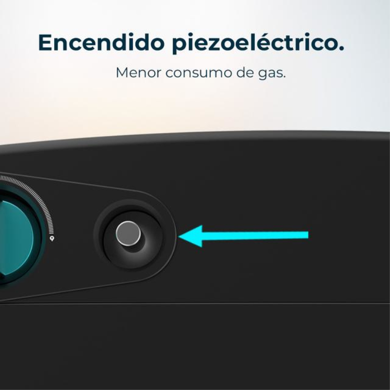 Cecotec ReadyWarm Independiente propano/butano Negro