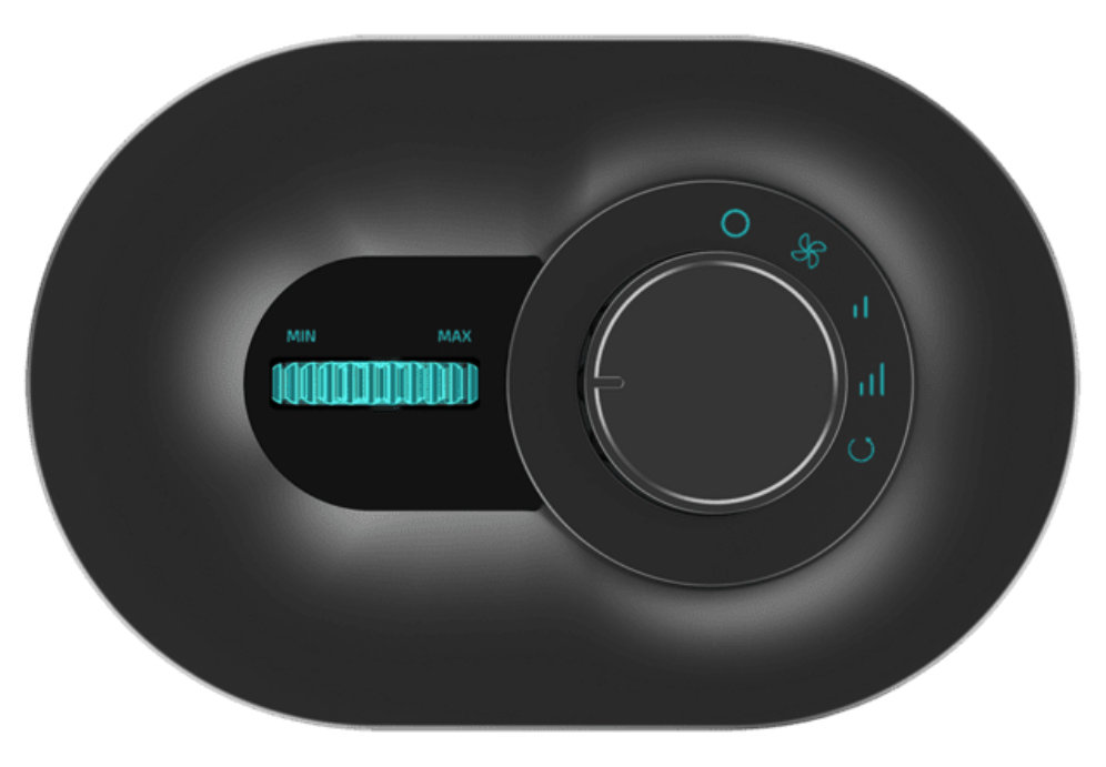Cecotec 08290 calefactor eléctrico Interior Negro 1500 W Ventilador eléctrico