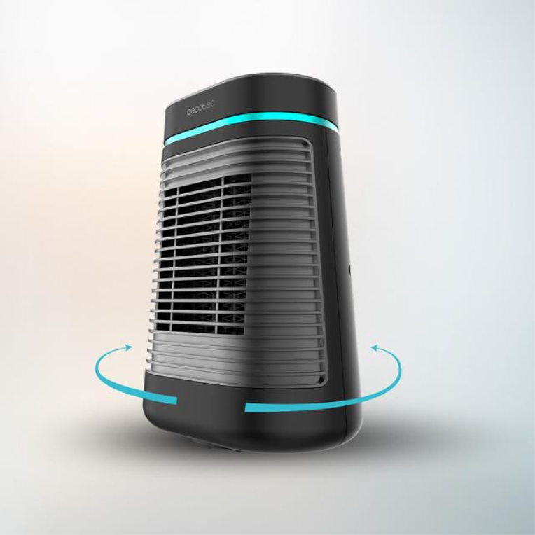 Cecotec 08290 calefactor eléctrico Interior Negro 1500 W Ventilador eléctrico