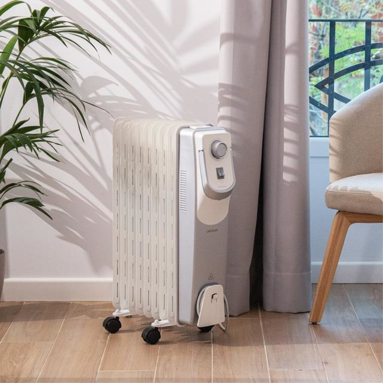 Cecotec 05888 calefactor eléctrico Interior Blanco 2000 W Radiador de aceite eléctrico
