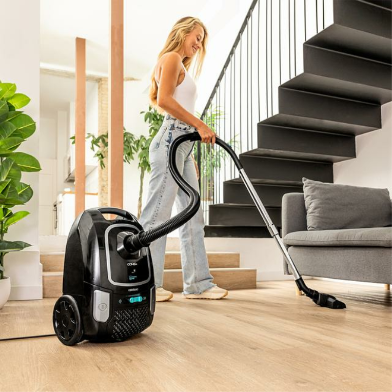 Cecotec Conga Powerbag 4000 XL 4 L Aspiradora cilíndrica Secar 890 W Bolsa para el polvo