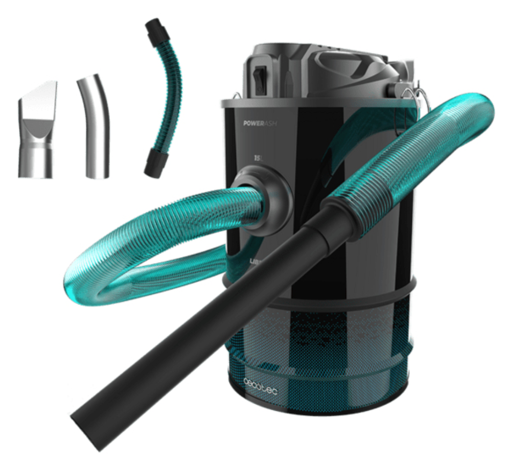 Cecotec Conga Ash 7000 Liberty 15 L Negro, Azul