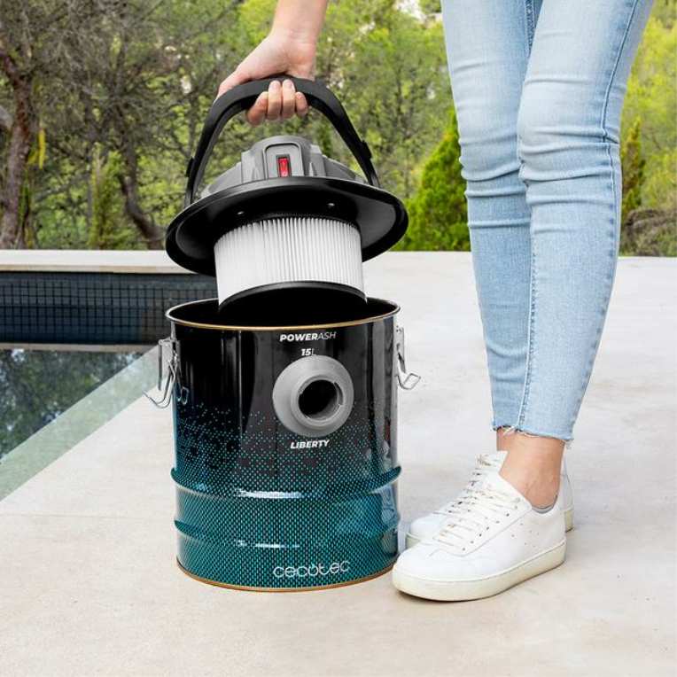 Cecotec Conga Ash 7000 Liberty 15 L Negro, Azul