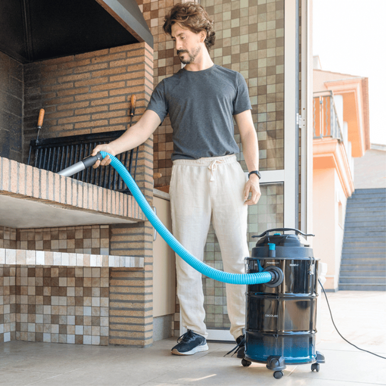 Cecotec Conga Ash 6000 EasyGo Home XL 1500 AW 30 L Negro, Turquesa