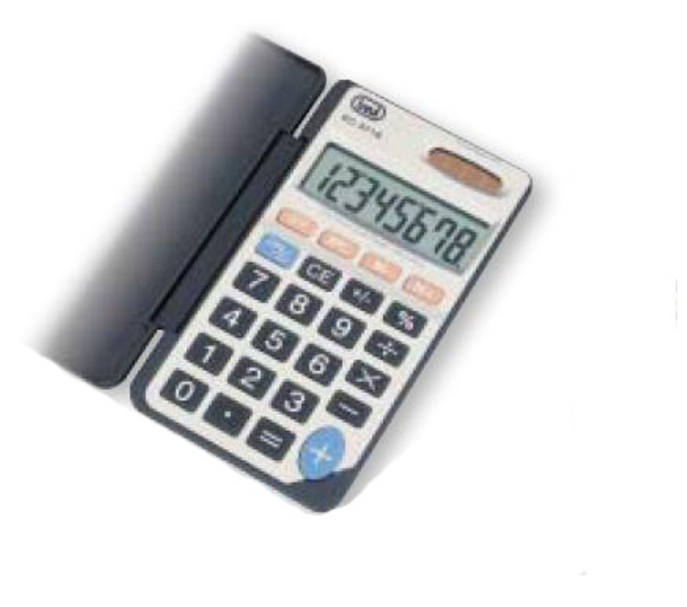 Trevi EC 3718 calculadora Bolsillo Calculadora básica Gris
