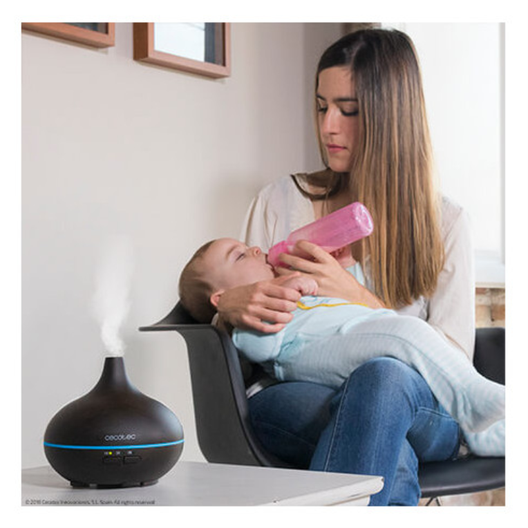Cecotec 05285 humidificador Vapor 0,15 L Negro 7 W