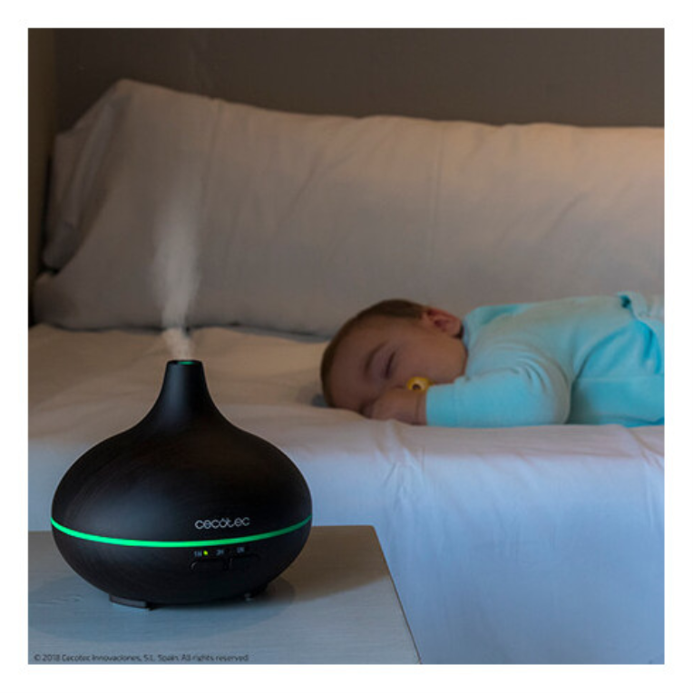 Cecotec 05285 humidificador Vapor 0,15 L Negro 7 W