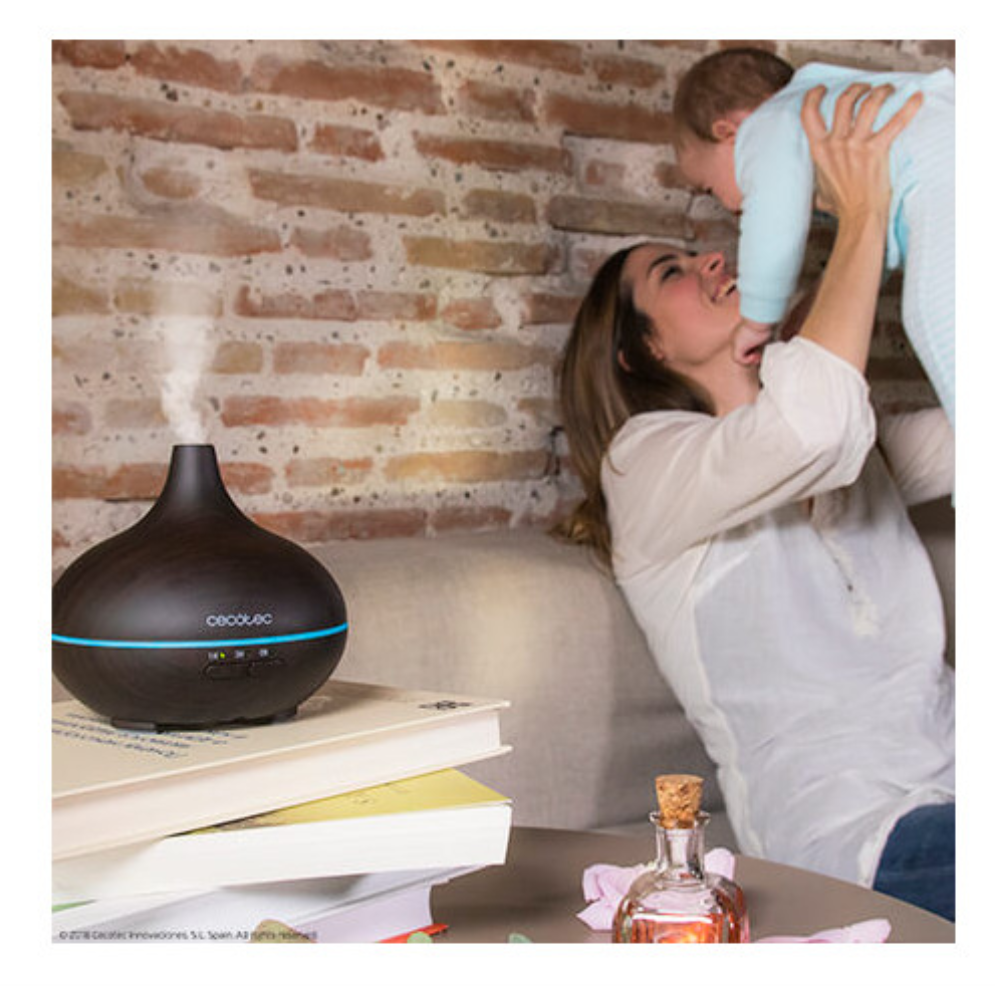 Cecotec 05285 humidificador Vapor 0,15 L Negro 7 W