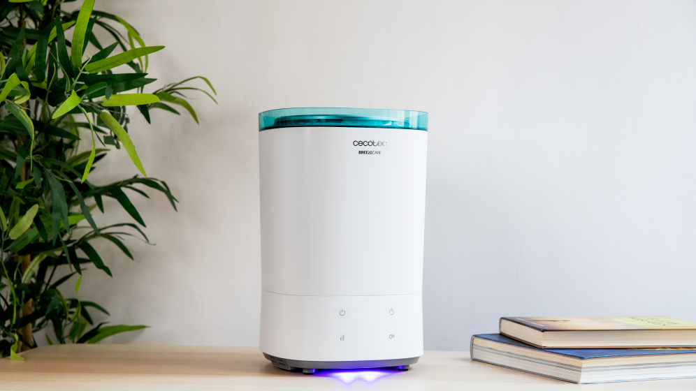 Cecotec BreezeCare 3000 humidificador 5,5 L Negro, Blanco 30 W