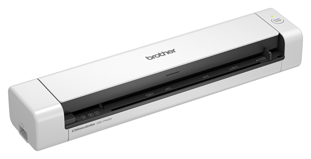 Brother DS-740D escaner Escáner alimentado con hojas 600 x 600 DPI A4 Negro, Blanco