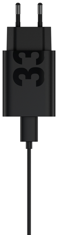 Motorola TurboPower 33W EU Universal Negro Corriente alterna Carga rápida Interior