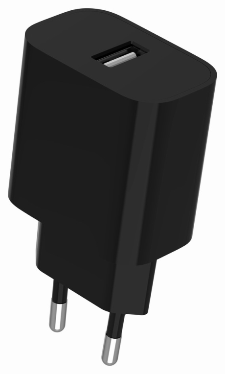 Gembird TA-UC-1A12-01-BK cargador de dispositivo móvil Universal Negro Corriente alterna Interior