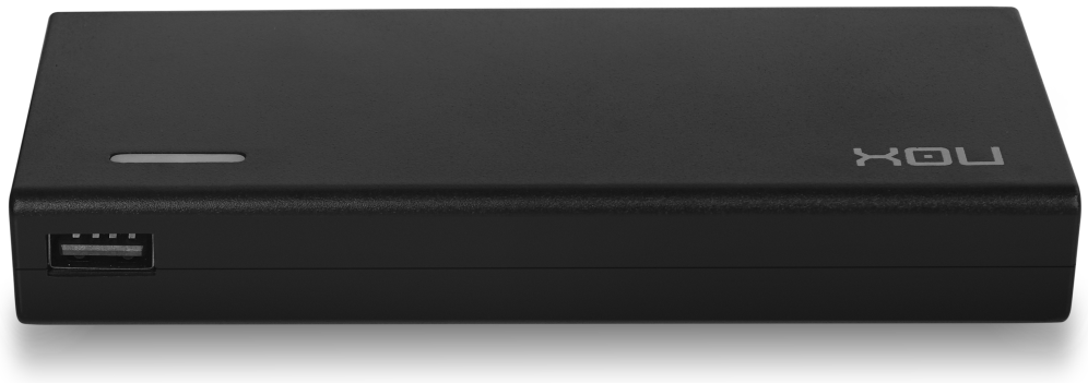 NOX NXPWR90NB adaptador e inversor de corriente Interior 90 W Negro