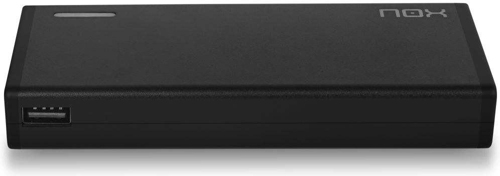 NOX NXPWR65NB adaptador e inversor de corriente Interior 65 W Negro