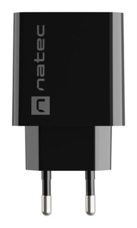 NATEC RIBERA Universal Negro Corriente alterna Carga rápida Interior