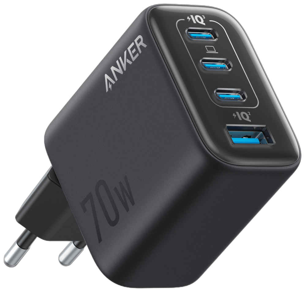 Anker A121C Universal Negro Corriente alterna Carga rápida Interior