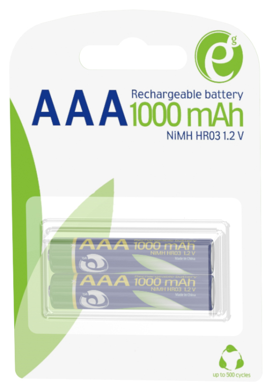 EnerGenie EG-BA-AAA10-01 pila doméstica Batería recargable AAA Níquel-metal hidruro (NiMH)