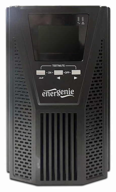 Gembird EG-UPSO-2000 sistema de alimentación ininterrumpida (UPS) Doble conversión (en línea) 2 kVA 1800 W 5 salidas AC