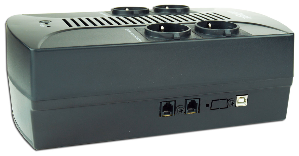Gembird EG-UPS-002 sistema de alimentación ininterrumpida (UPS) 0,85 kVA 510 W 4 salidas AC