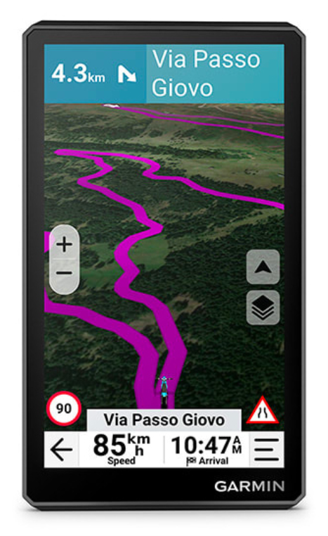 Garmin zumo XT3 navegador Fijo 11,9 cm (4.7") TFT Pantalla táctil 190 g Negro