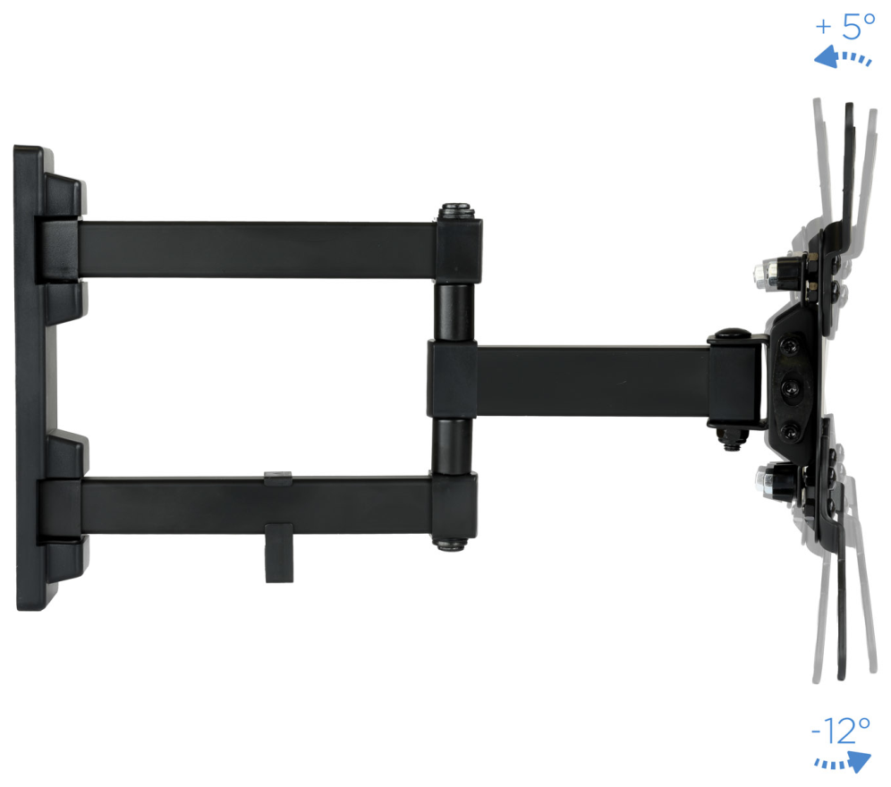 TooQ LP2142TNL-B soporte para TV 106,7 cm (42") Negro