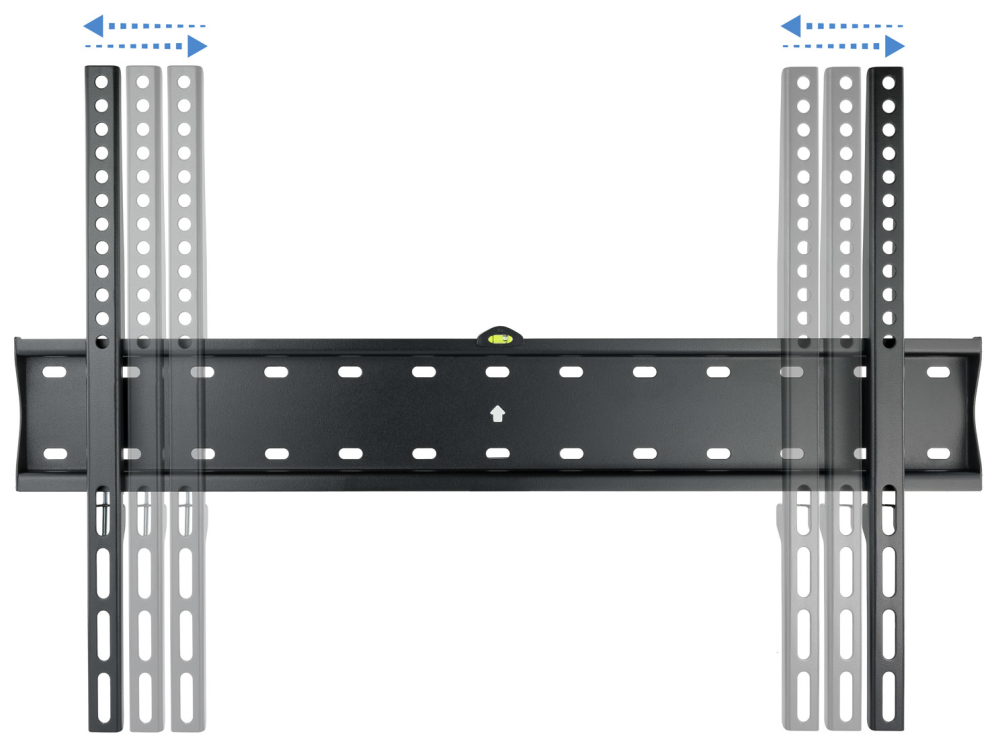 TooQ LP4170F-B soporte para TV 177,8 cm (70") Negro