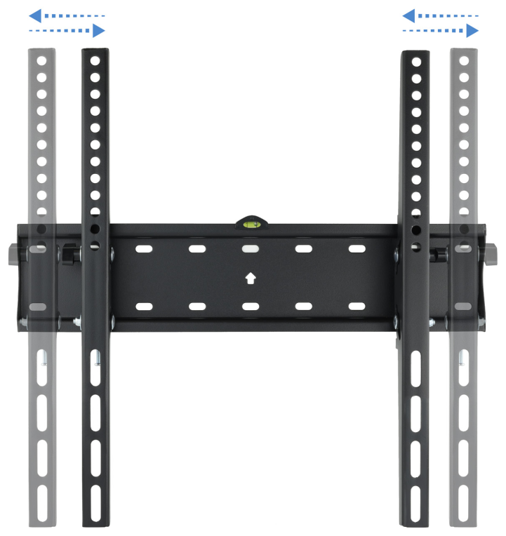 TooQ LP4255T-B soporte para TV 139,7 cm (55") Negro