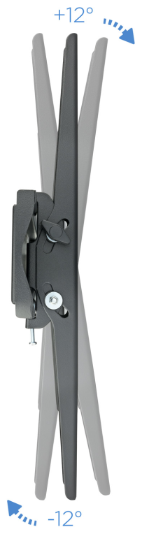 TooQ LP4255T-B soporte para TV 139,7 cm (55") Negro