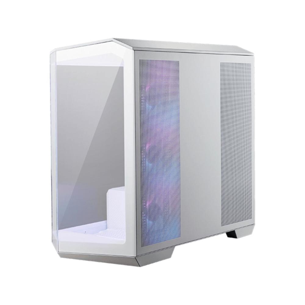 CAJA ORDENADOR GAMING MSI MAG PANO M100R PZ M-ATX RGB CRISTAL TEMPLADO WHITE