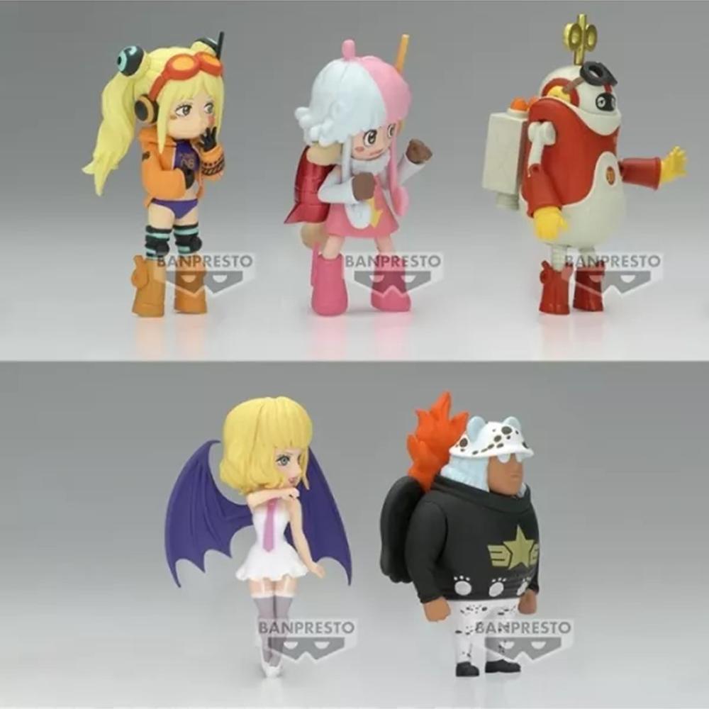 FIGURA BANPRESTO ONE PIECE WORLD COLLECTABLE EGG HEAD 5 UNIDAD ALEATORIA
