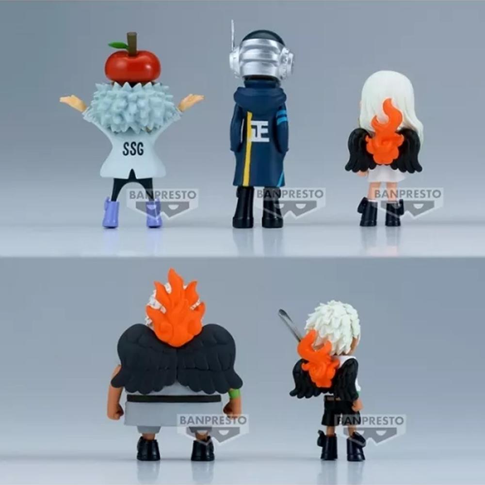 FIGURA BANPRESTO ONE PIECE WORLD COLLECTABLE EGG HEAD 4 1 DE 7CM UNIDAD ALEATORIA