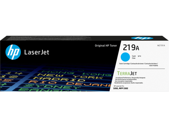 TONER HP 219A Cyan Original LaserJet