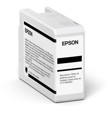 Cartucho tinta EPSON Singlepack Negro Black T47A8 UltraChrome Pro 10 ink 50ml SC-P900