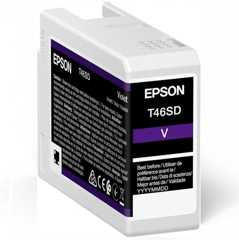 Cartucho tinta EPSON Violeta T46SD UltraChrome Pro 10 ink 25ml SC-P700