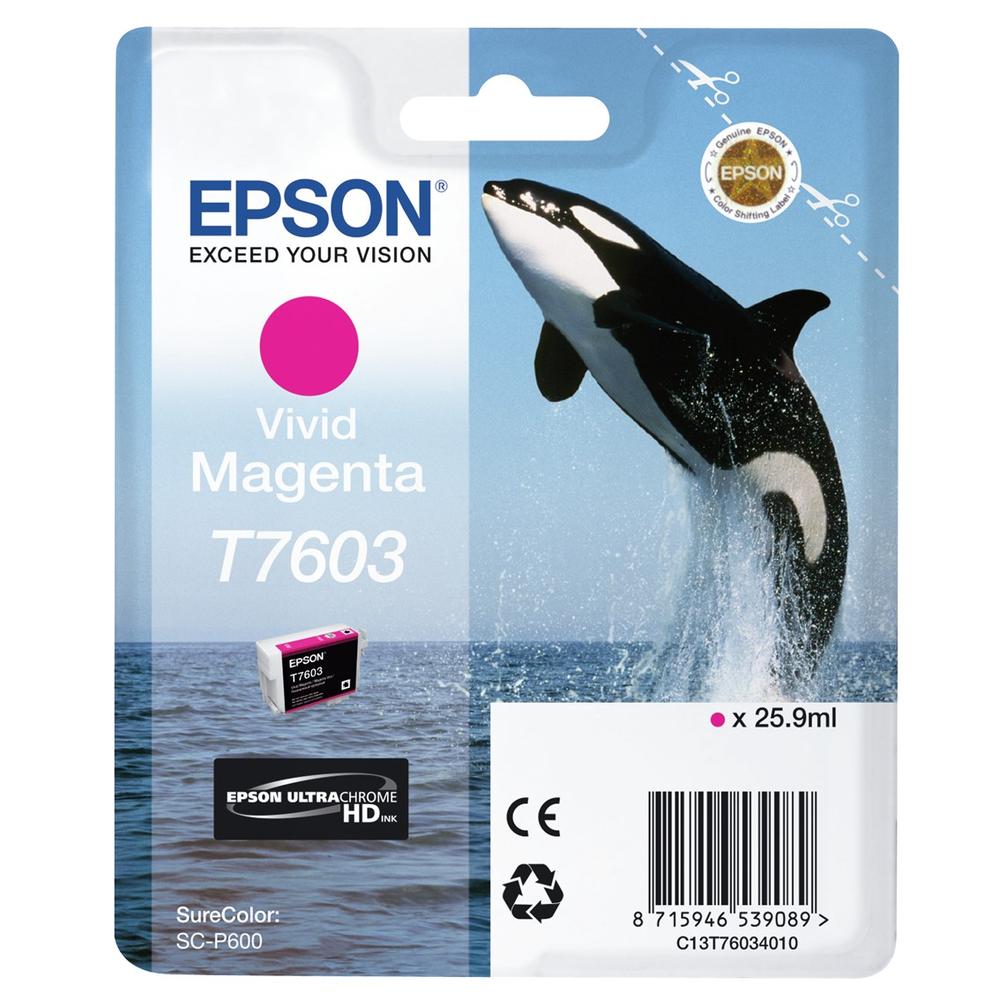 CARTUCHO TINTA EPSON SURECOLOR SC-P600 MAGENTA