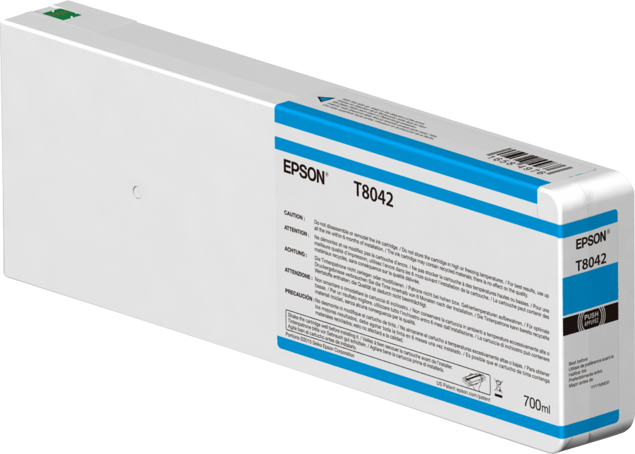 CARTUCHO TINTA EPSON T55K900 ULTRACHROME HDX/HD LIGHT LIGHT BLACK 700ML