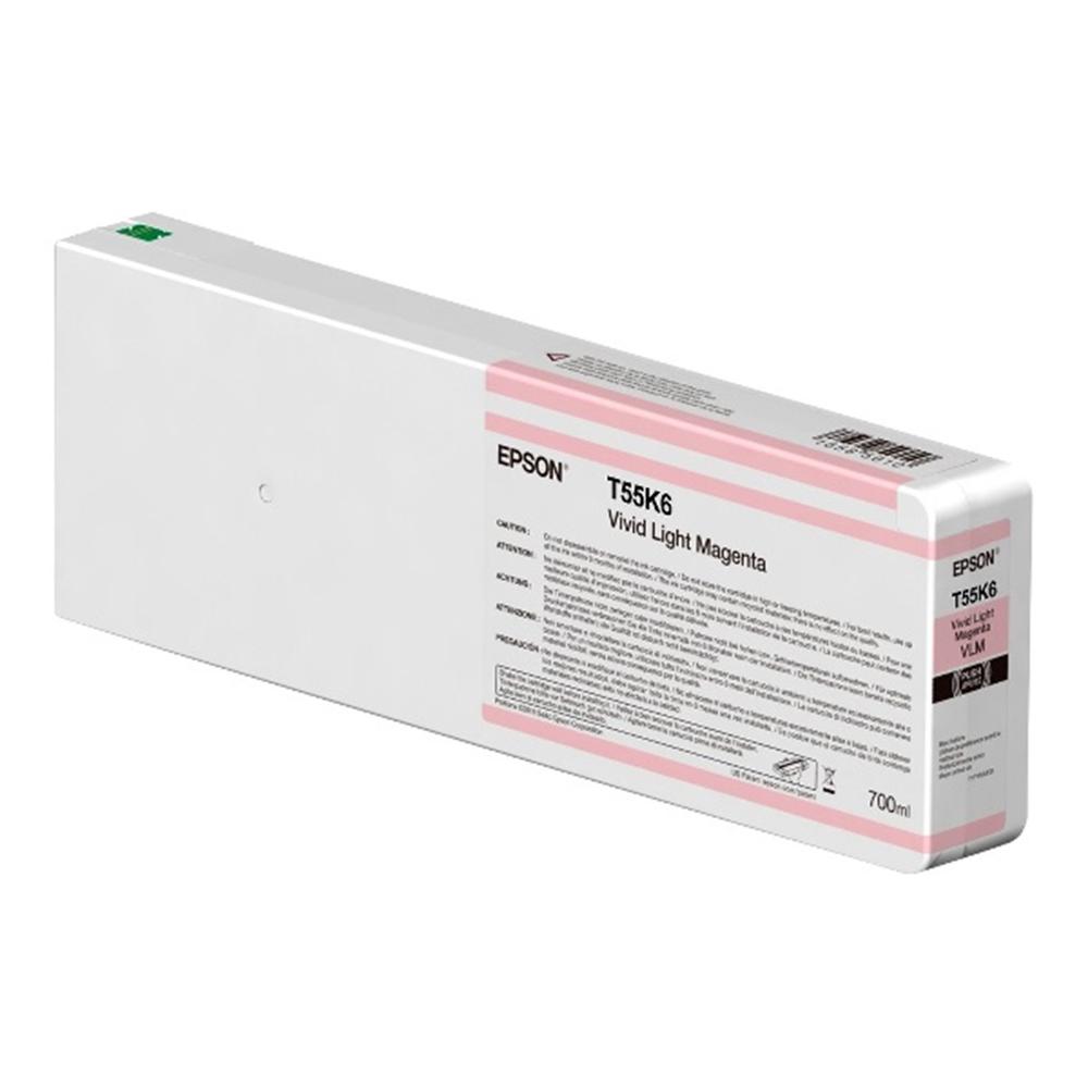 CARTUCHO TINTA EPSON T55K600 ULTRACHROME HDX/HD LIGHT MAGENTA 700ML