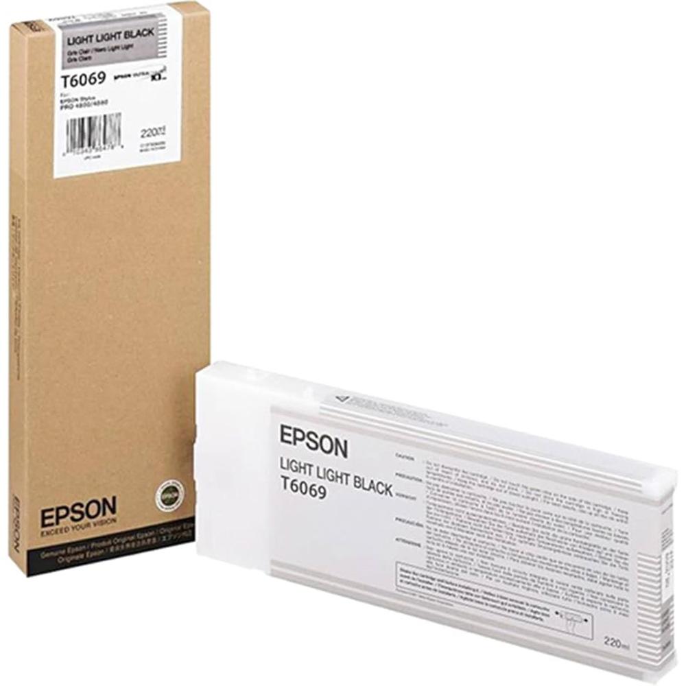 CARTUCHO TINTA EPSON STYLUS PRO 4880/4800 NEGRO MAS CLARO 220ML