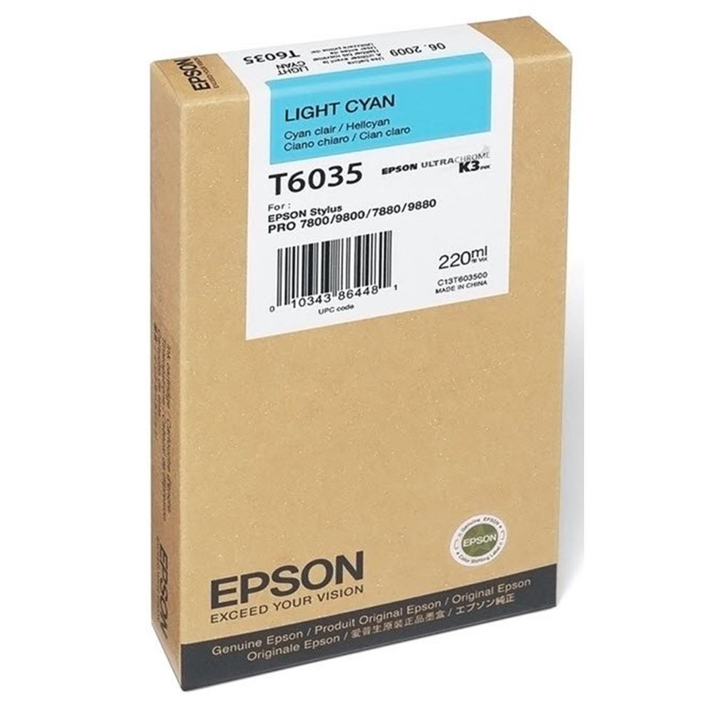 CARTUCHO TINTA EPSON STYLUS PRO 7880/9880 CIAN CLARO 220ML