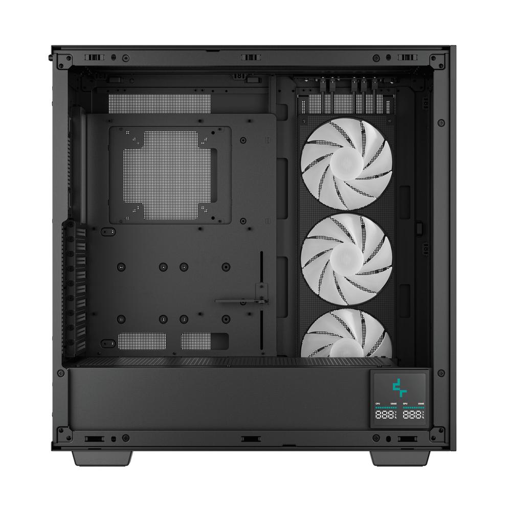 CAJA ORDENADOR GAMING DEEPCOOL E-ATX MORPHEUS ARGB CRISTAL TEMPLADO NEGRO
